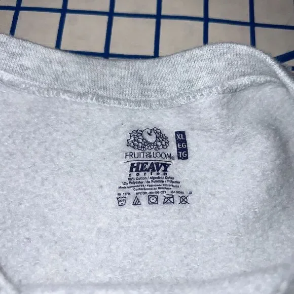 2006 Torco Racing Sweatshirt Sz XL Grey Double Sided Grpahic Pullobver Crewneck - Picture 9 of 10